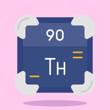 Düz dizayndaki simgenin izole edilmiş bir işaretiyle çizimi