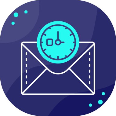 E- posta simgesi vektör illüstrasyonu