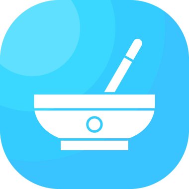 mutfak gereçleri simgesini ana hatlarıyla pişirme