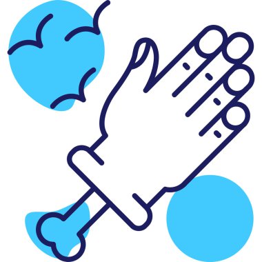 El ikonu. Basit resimleme