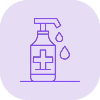 Şişe. Web simgesi basit illüstrasyon