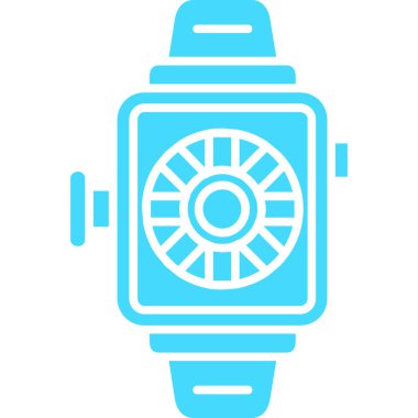 İzle. Web simgesi basit illüstrasyon