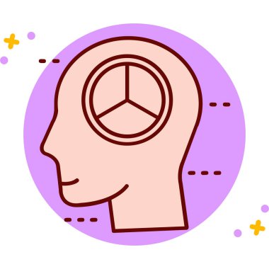 baş simge tasarım vektörü