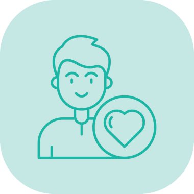 akıllı telefon simgesi vektör illüstrasyon tasarımlı kalp