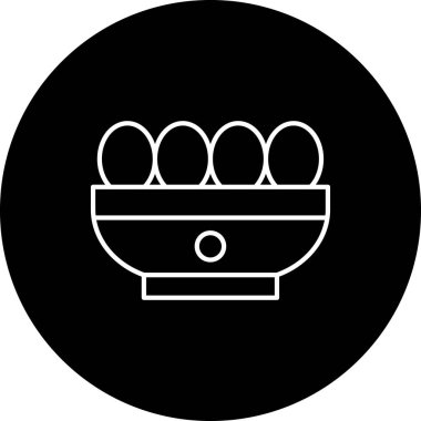 Gıda simgesinin vektör illüstrasyonu