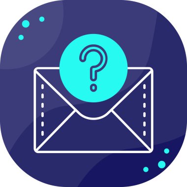 e-posta mektup simge vektör çizim