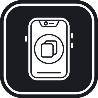 vektör akıllı saat simgesi