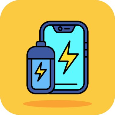 Projeniz için vektör pil simgesi