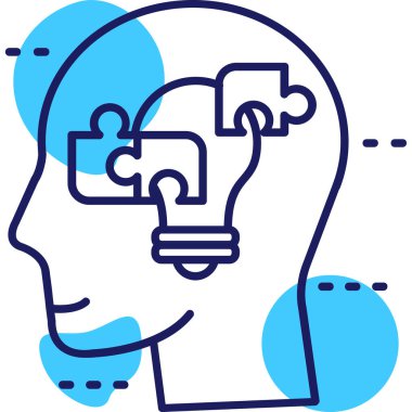 beyin yaratıcı fikir simgesi