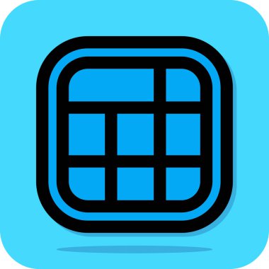 seo modern simgesinin vektör illüstrasyonu