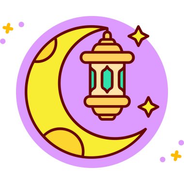 Hilal aylı raamadan kareem lambası