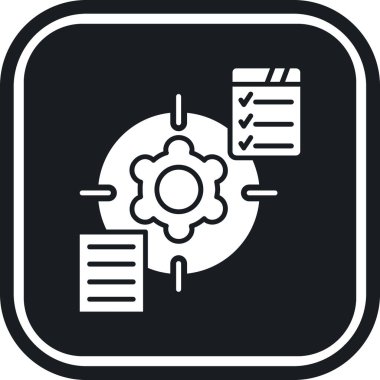 Vektör ayarı Simge illüstrasyonu