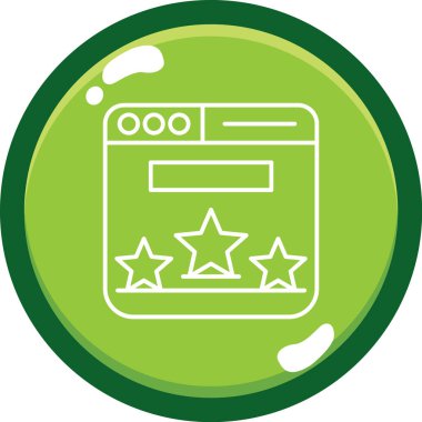 seo modern simgesinin vektör illüstrasyonu