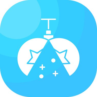 Bir oyun simgesinin vektör illüstrasyonu