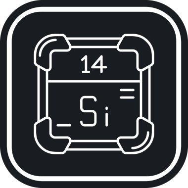 Modern bir simgenin vektör illüstrasyonu