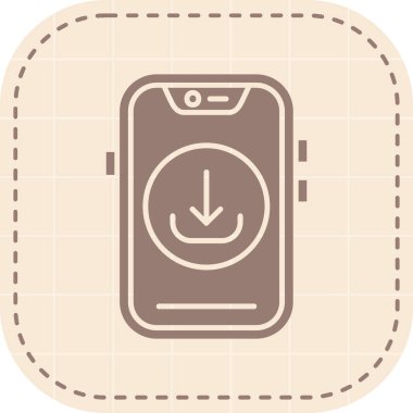 Modern b 'nin vektör illüstrasyonu eksik simgesi