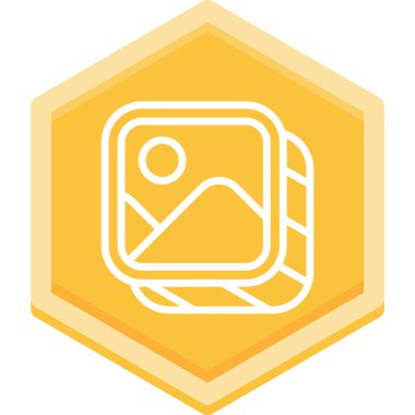 kamera simgesi vektör illüstrasyonu