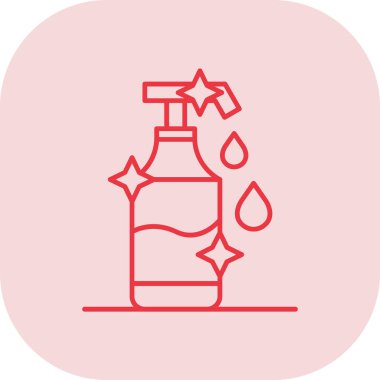 Güzellik ve moda simgelerinin vektör çizimi