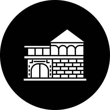 Yapı simgesinin vektör illüstrasyonu