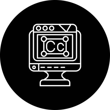 seo modern simgesinin vektör illüstrasyonu