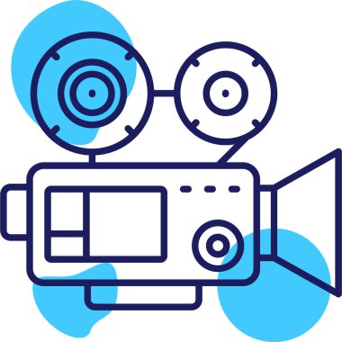 Film simge vektör çizim