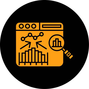 Modern simgenin vektör illüstrasyonu