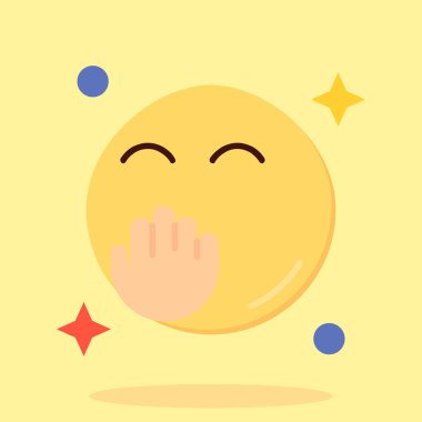 Mutlu gülümseyen yüz ifadeleri