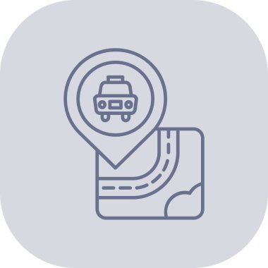 Modern simgenin vektör illüstrasyonu