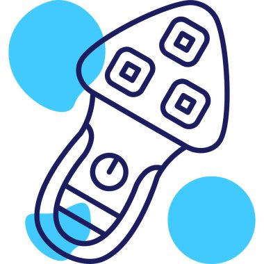 Oyun kumandası. Web simgesi basit illüstrasyon