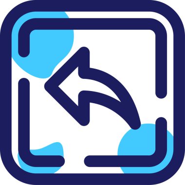 Yol işaretinin vektör illüstrasyonu