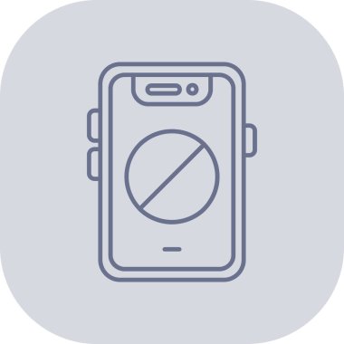 Modern b 'nin vektör illüstrasyonu eksik simgesi