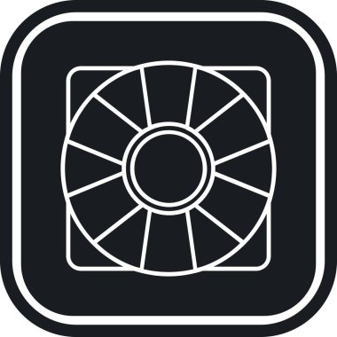 araba simgesi vektör illüstrasyonu