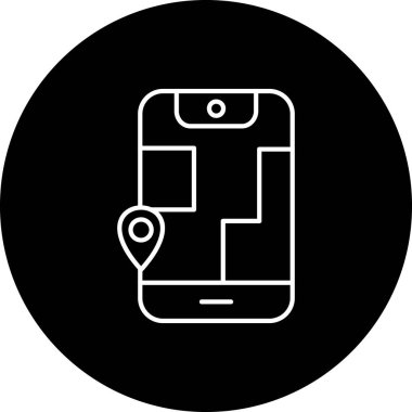 Projeniz için vektör konumu simgesi