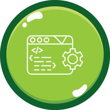 seo modern simgesinin vektör illüstrasyonu