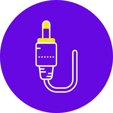 Dolgu simgesinin vektör illüstrasyonu