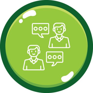 İş konsepti. İş ekibinin vektör illüstrasyonu