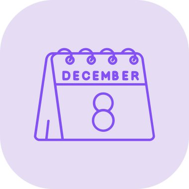 Aralık simgesi, vektör illüstrasyonu