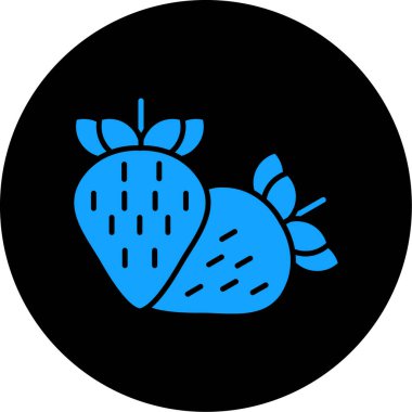 Karpuz simgesi vektör illüstrasyonu