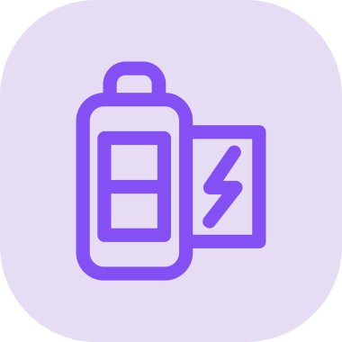 Pil. Web simgesi basit illüstrasyon