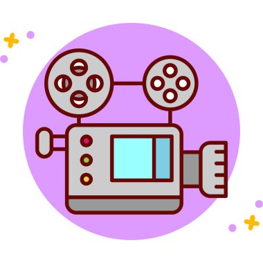 Bir robotun vektör çizimi