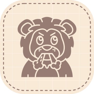 Sevimli ayı illüstrasyon vektör