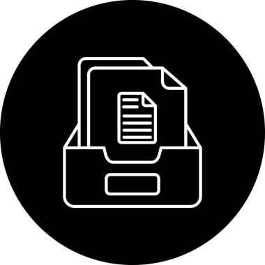 dizin simgesi vektör illüstrasyonu