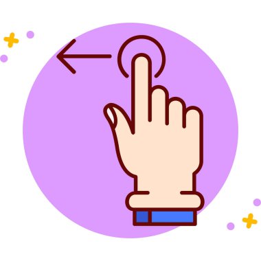 işaret parmağı simgesi