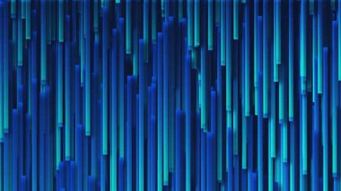 Mavi Dikdörtgenler ve Nokta Yağmuru Dinamik Kaplama Efekti (4K)