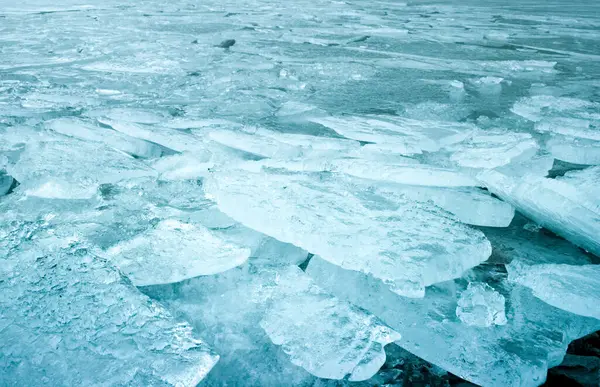 Donmuş Hooker buzulu buz örtüsü dokusu - Canterbury, Yeni Zelanda Güney Adası - Cook Dağı yakınlarındaki Aoraki vadi yürüyüşü, manzara fotoğrafçılığı