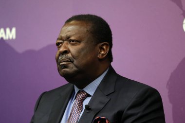 Londra, İngiltere 7 Aralık 2023. Kenya Dışişleri Bakanı Musalia Mudavadi Chatham House 'da bir konuşma yaptı