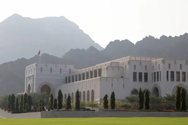 stock image Muscat / Oman  February 11, 2020. The Council of Oman (parliament) in the Al Bustan district of the countrys capital Muscat