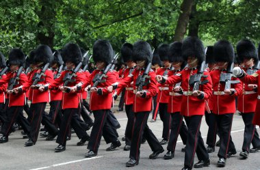 31 Mayıs 2017 'de Londra' nın merkezindeki Birdcage Walk 'da düzenlenen 