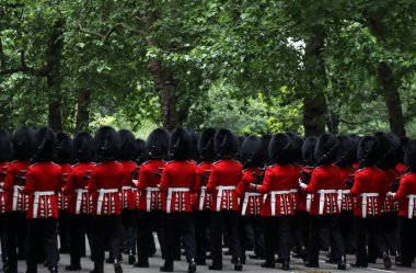 31 Mayıs 2017 'de Londra' nın merkezindeki Birdcage Walk 'da düzenlenen 