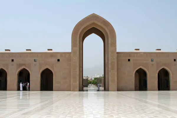 stock image View of the Sultan Qaboos Grand Mosque in Muscat, Oman